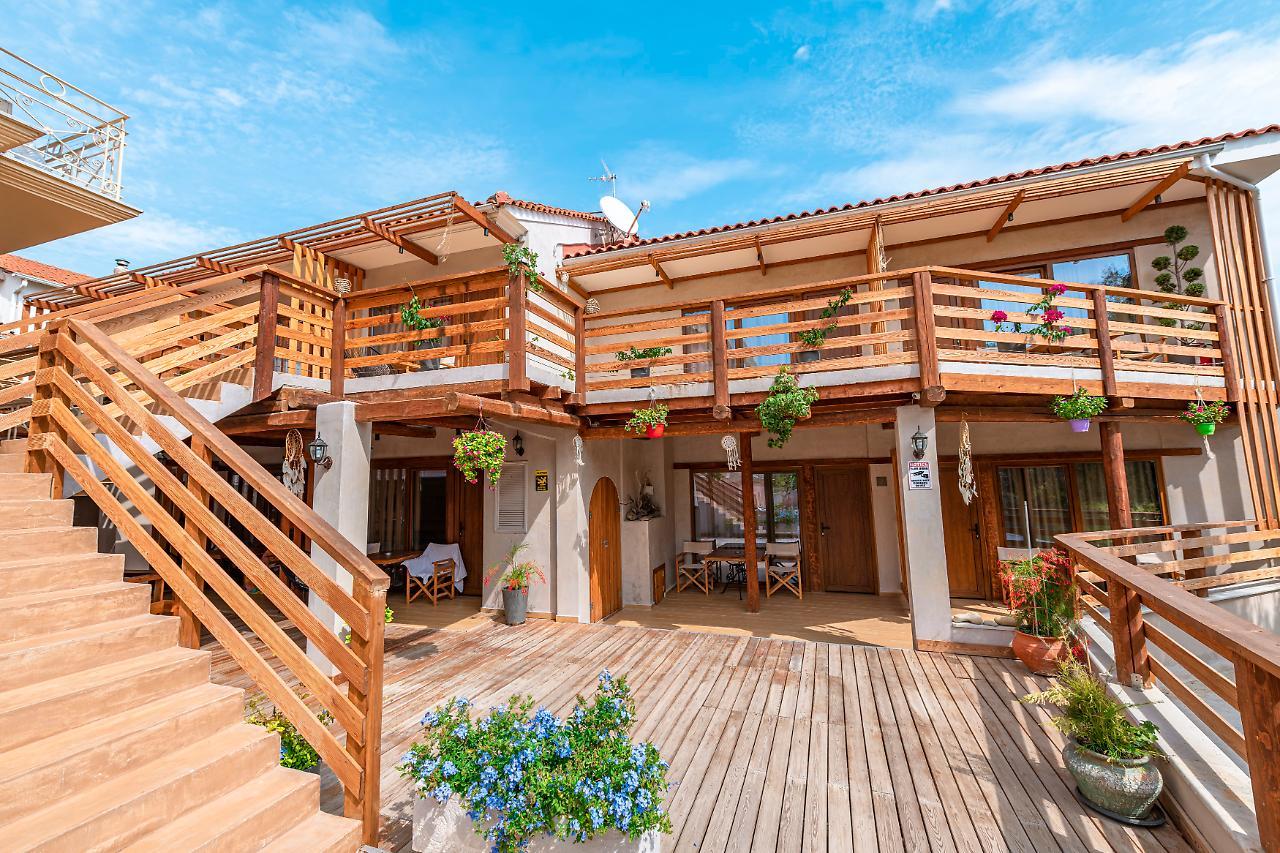Hotel Ekati Mare à Kávos Extérieur photo