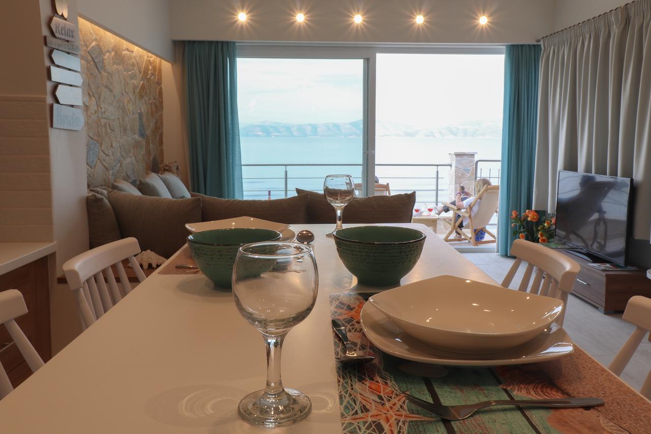 Hotel Ekati Mare à Kávos Extérieur photo